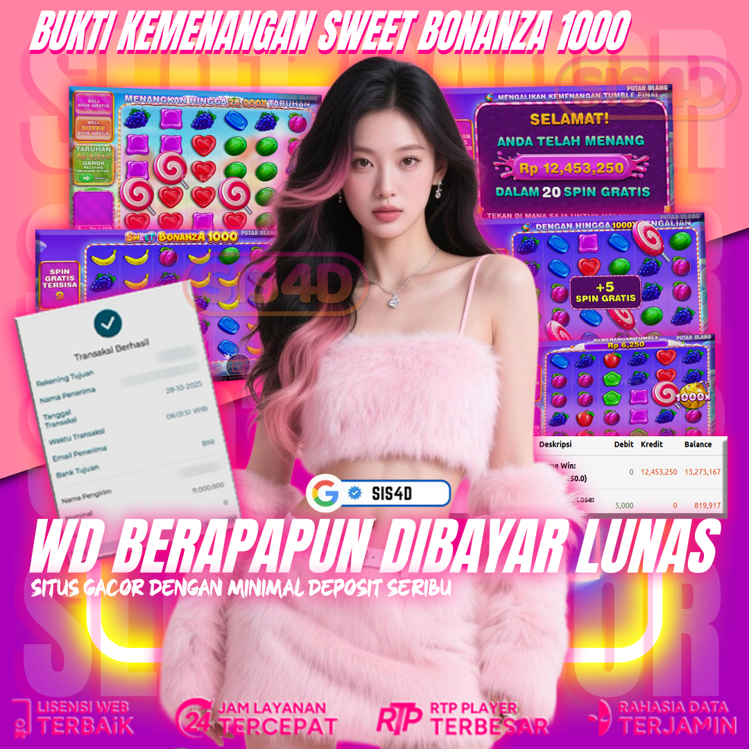 MEMBER SIS4D JAKCPOT 12 JUTA !!