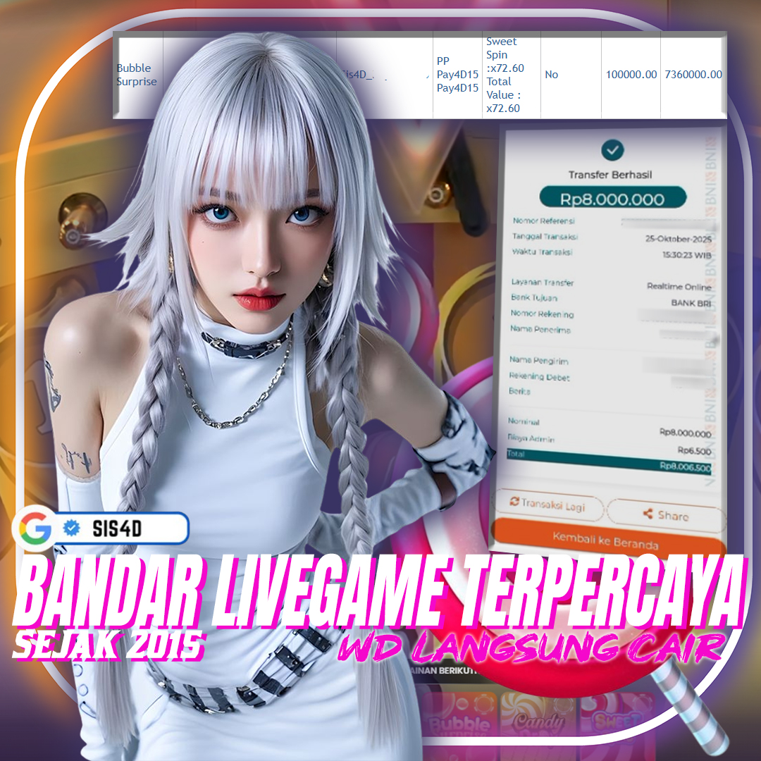 JACKPOT DARI BONANZA CANDYLAND 8 JUTA