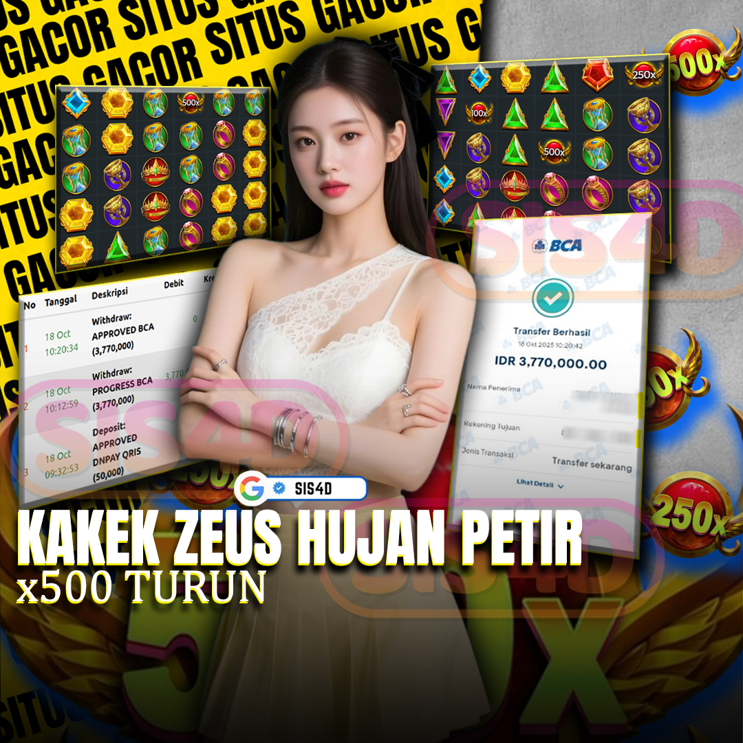 JACKPOT 3.7 JUTA DI BET 400 PERAK
