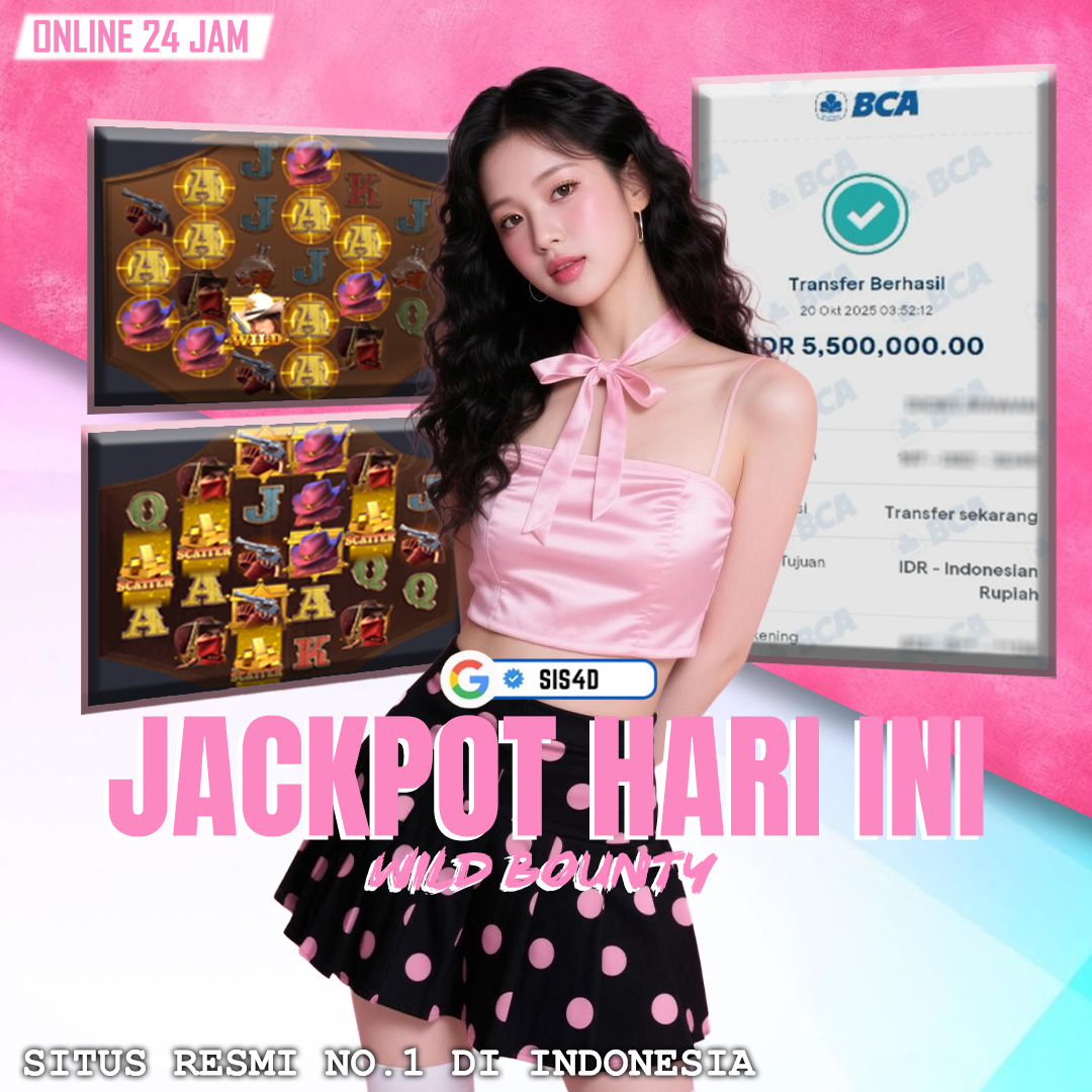 JACKPOT 5.5 JUTA DARI WILD BOUNTY