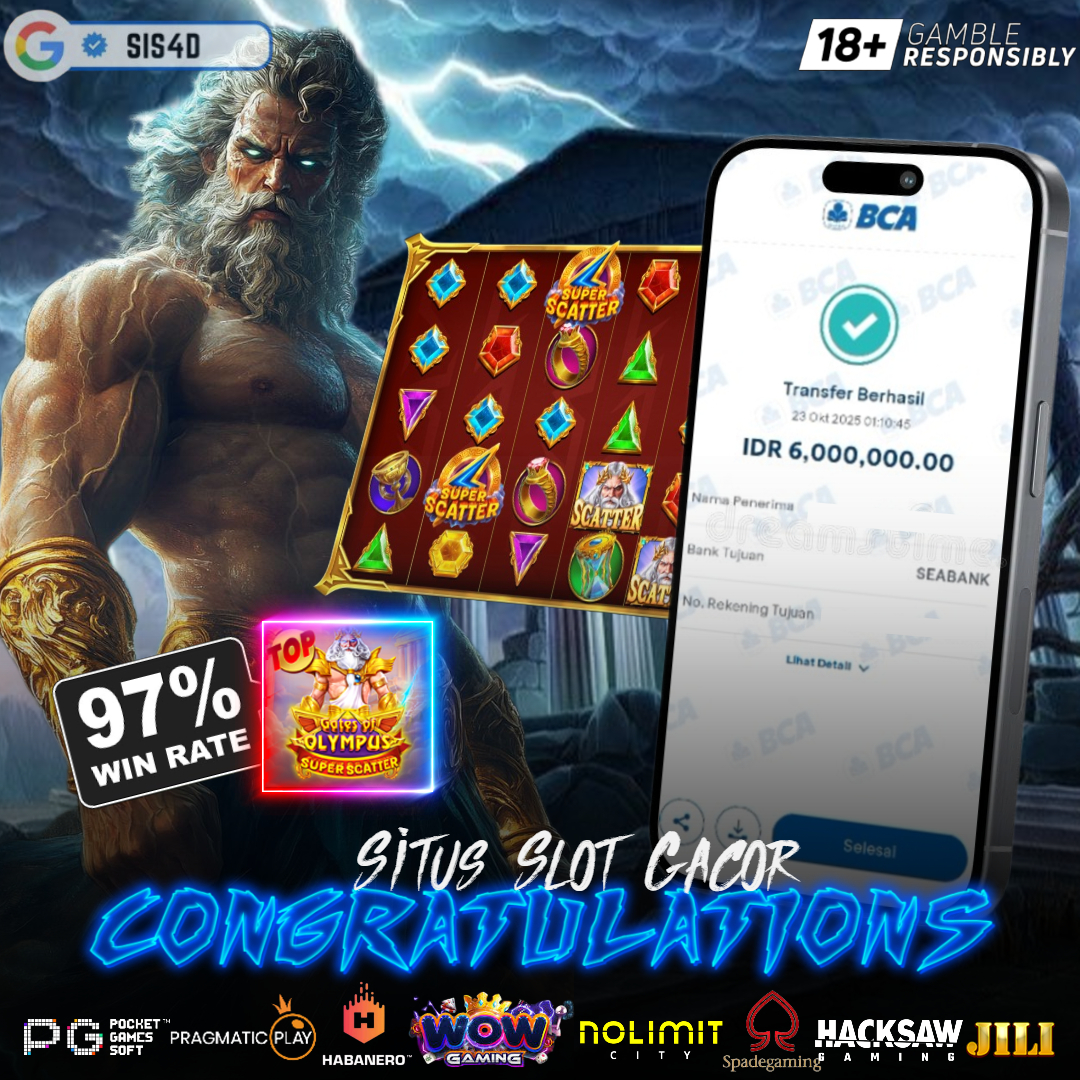 SPIN SANTAI DI KASIH SUPER SCATTER