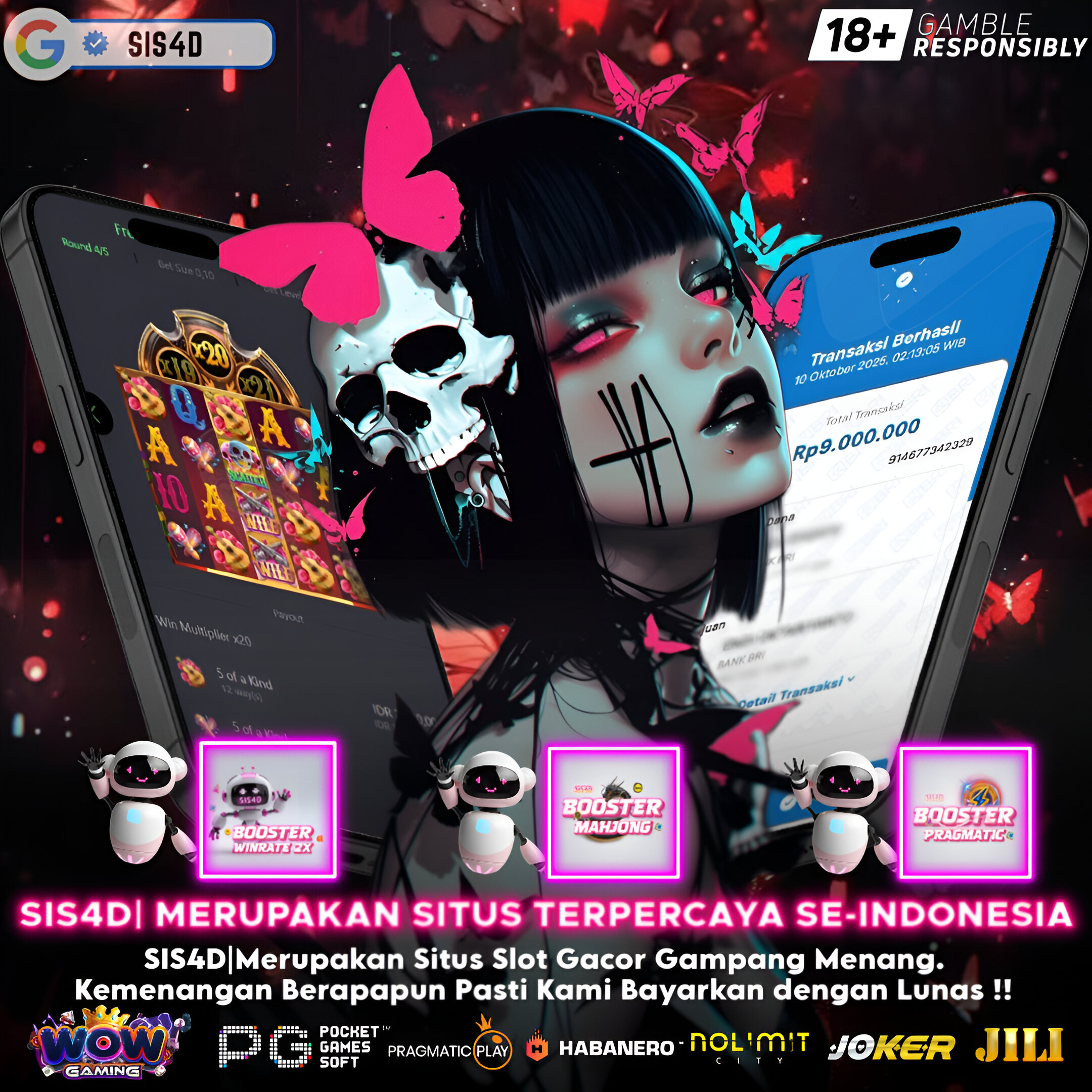 JACKPOT Rp. 9.000.000 DI WILD BANDITO