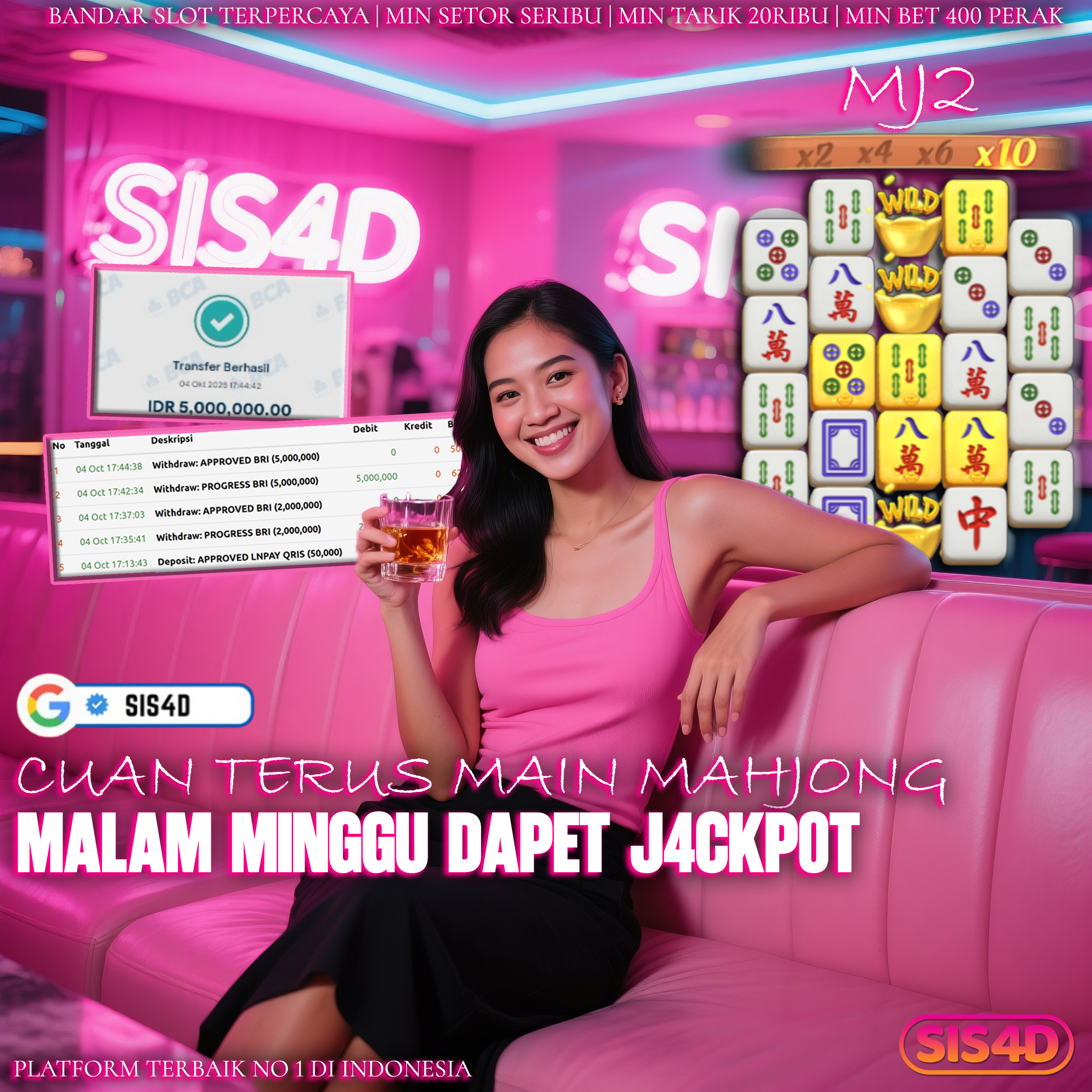 MAHJONG WAYS 2 MEMBERIKAN KEMENANGAN HINGGA Rp 5.000.000