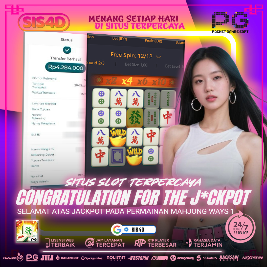 JACKPOT 4.2JUTA DARI MAHJONG WAYS 1