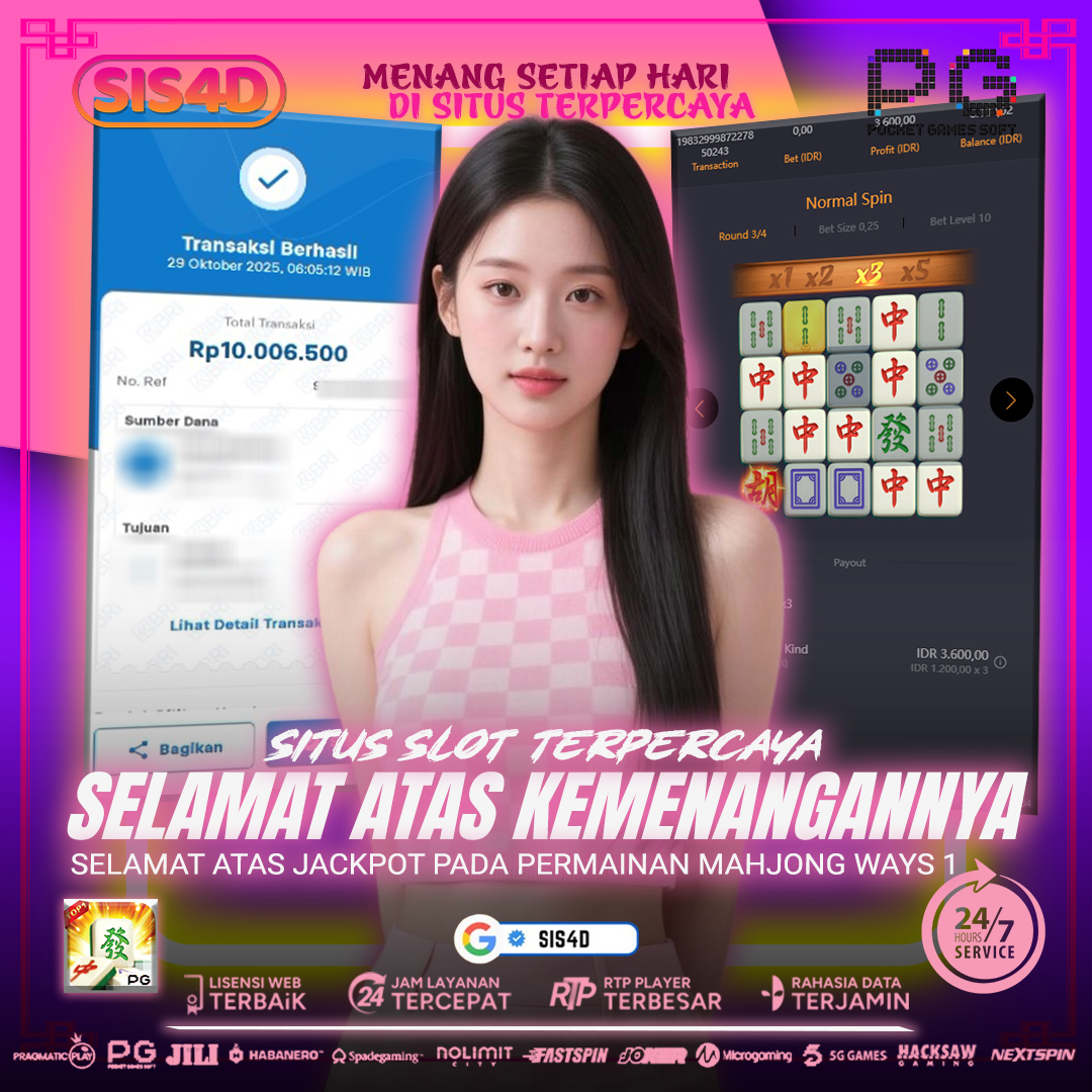 JACKPOT 10 JUTA DARI MAHJONG WAYS 1 LAGI