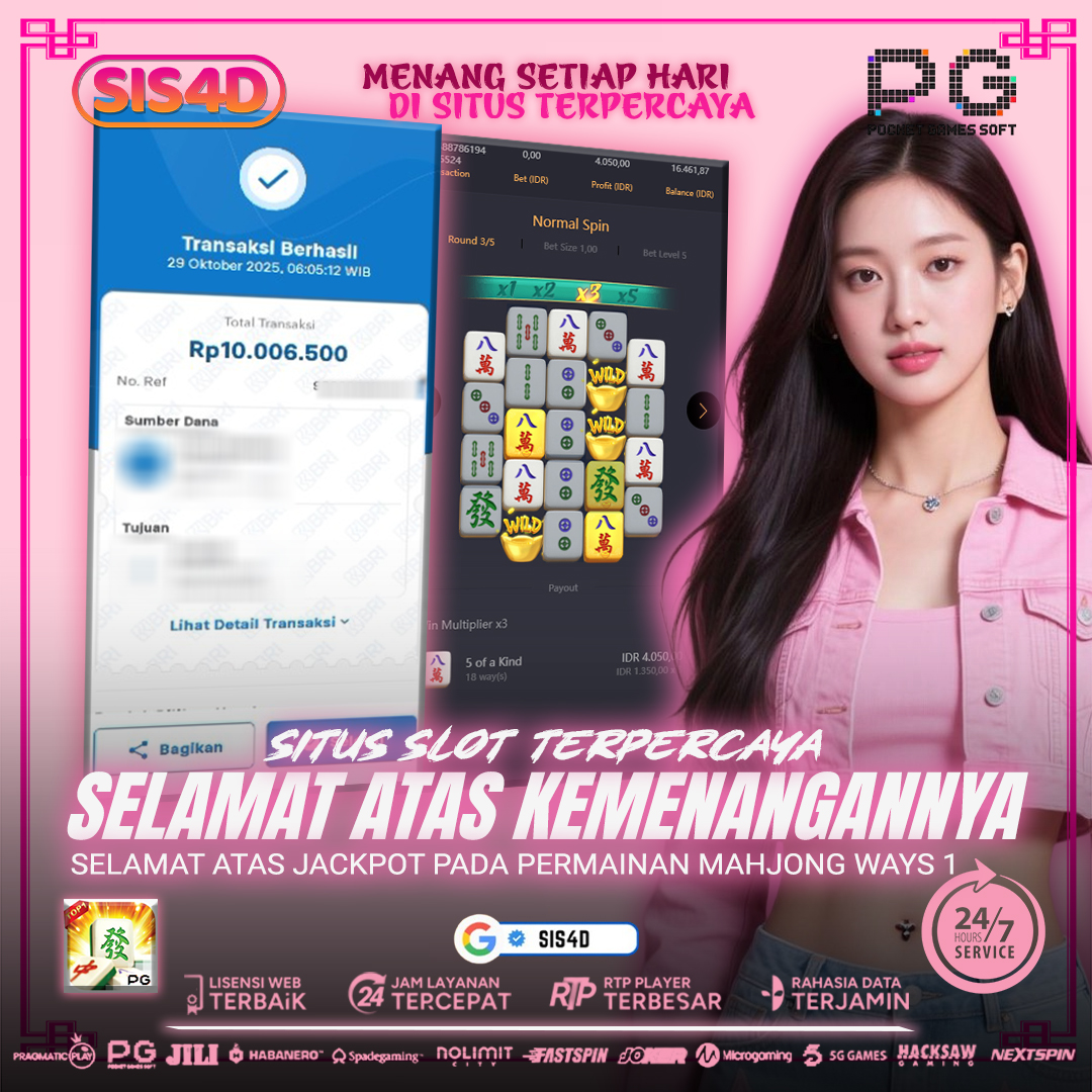 MAHJONG WAYS 1 KASIH LAGI 10 JUTA BUAT MEMBER SIS4D