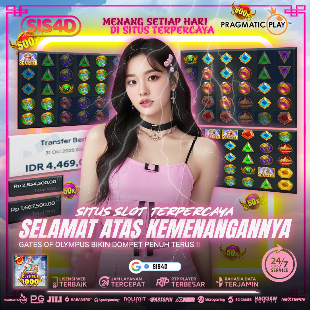 JACKPOT Rp 4.469.000 DARI GATES OF OLYMPUS