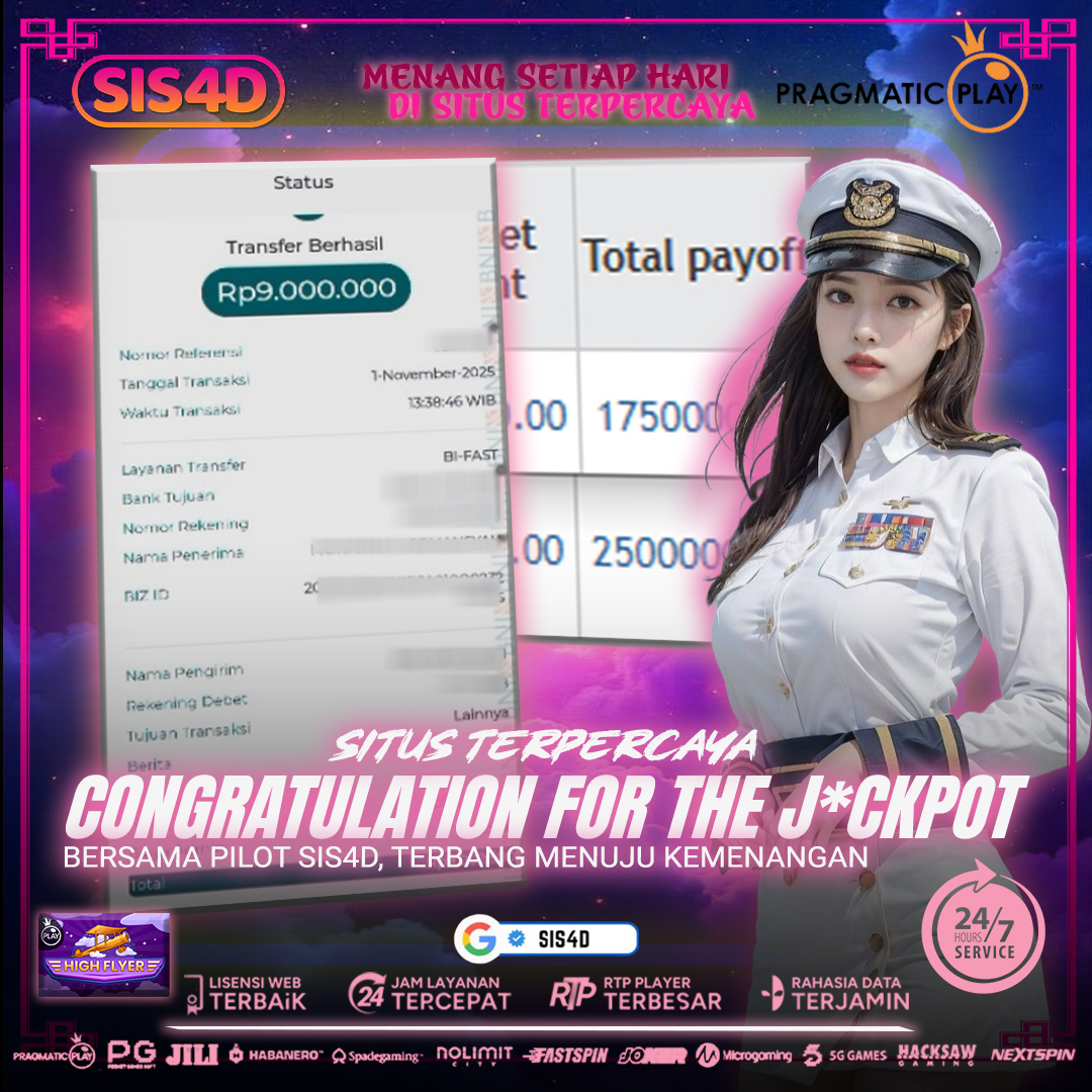 TERBANG TINGGI BERSAMA SIS4D DAN MENANG HINGGA Rp 9.000.000