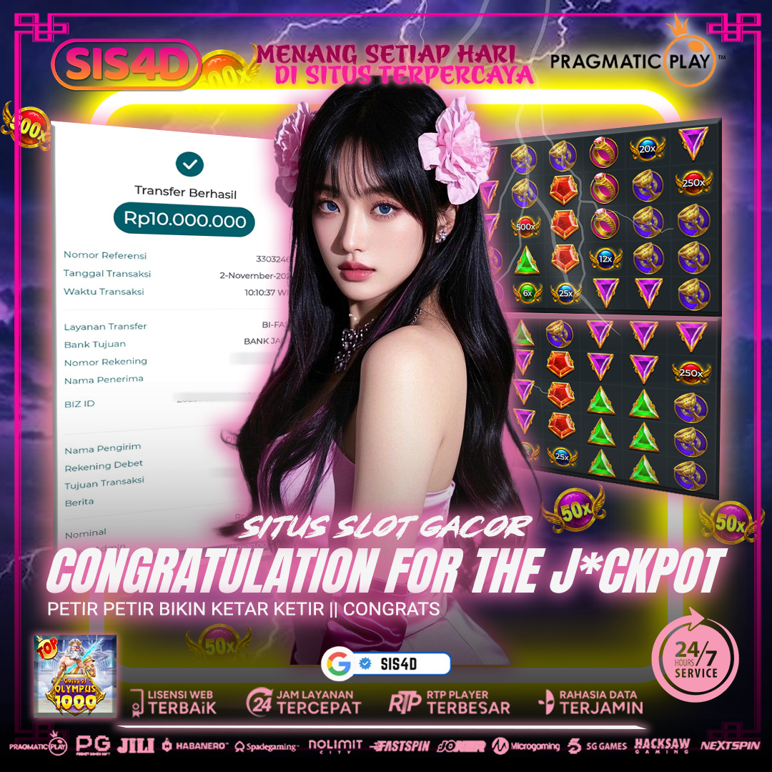 GATES OF OLYMPUS KASIH KEMENANGAN HINGGA Rp 10.000.000