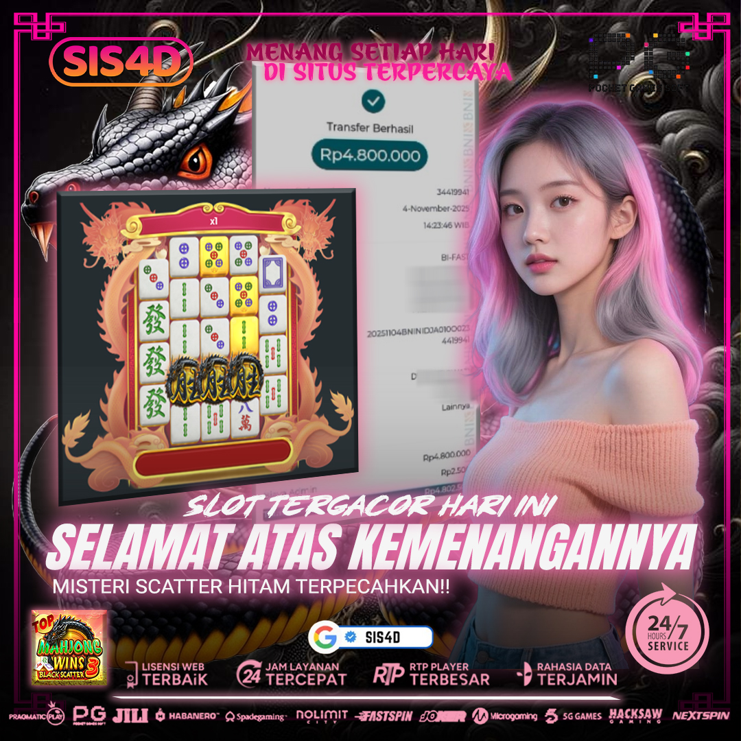 BLACK SCATTER MUNCUL, BET KECIL BISA JP Rp 5.000.000