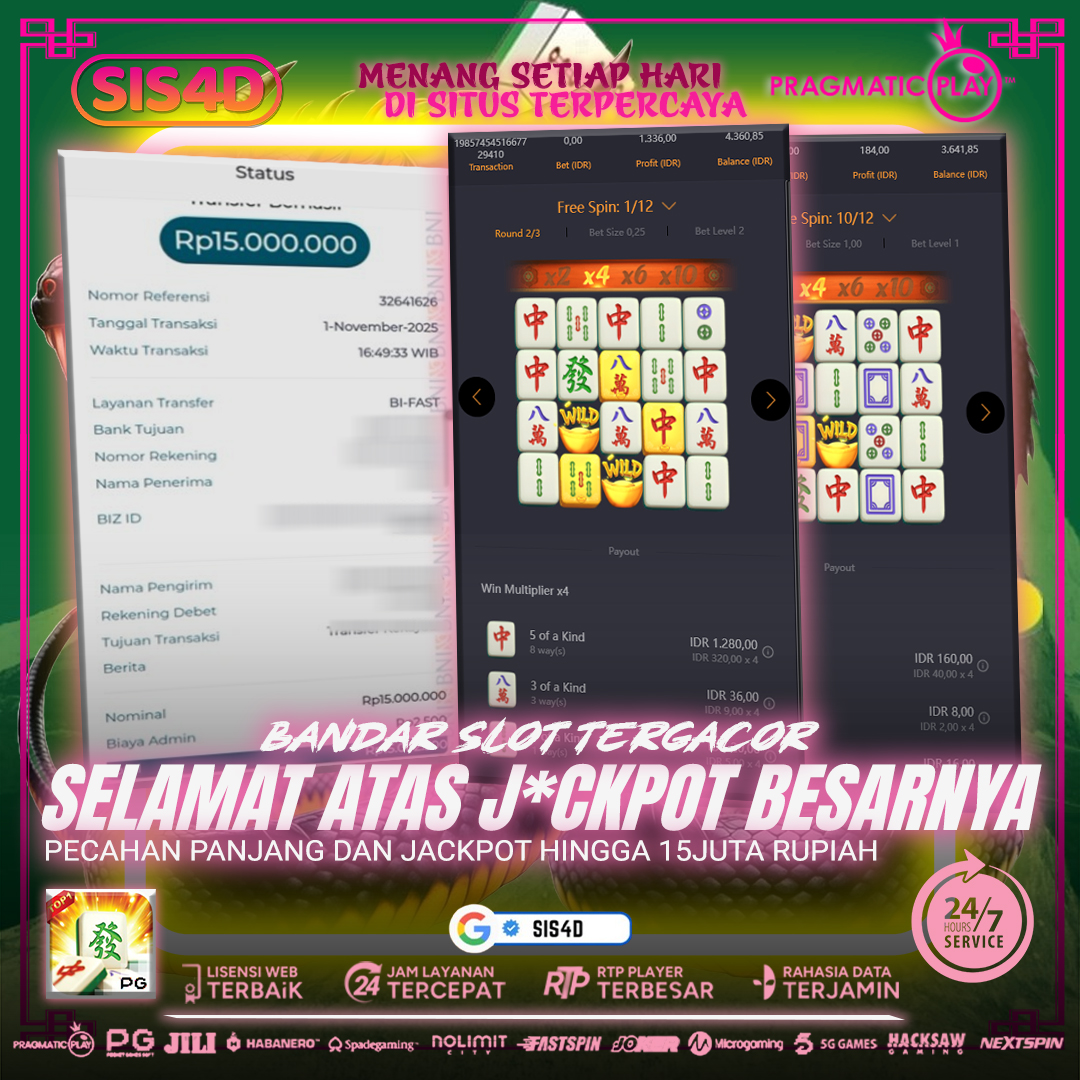 MAHJONG WAYS 1 LAGI LAGI MEMBERIKAN KEMENANGAN BESAR HINGGA Rp 15.000.000 UNTUK MEMBER