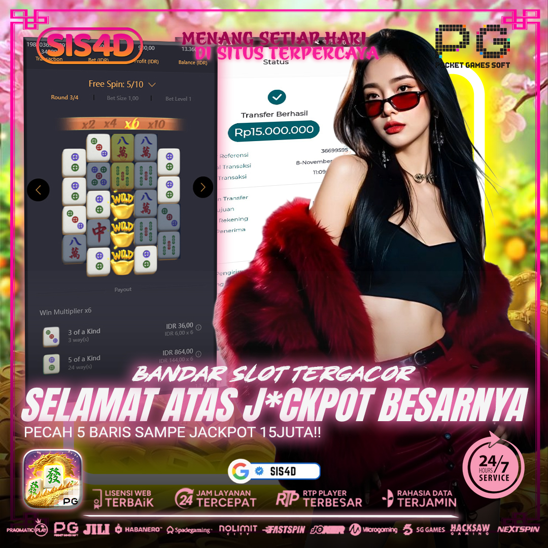 Rp 15.000.000 CAIR DARI MAHJONGWAYS2 DI SIS4D