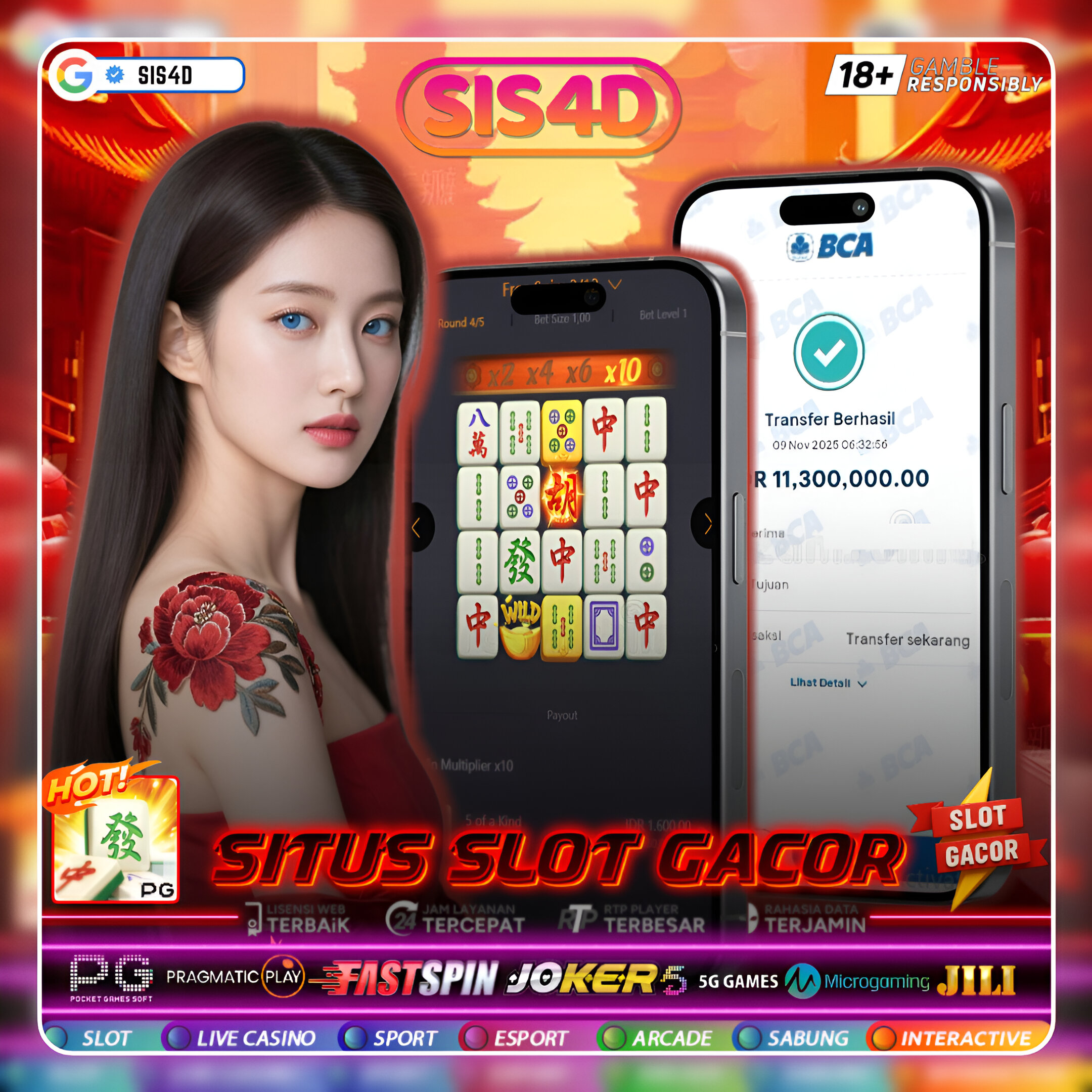 KEMENANGAN FANTASTIS DARI MAHJONG WAYS