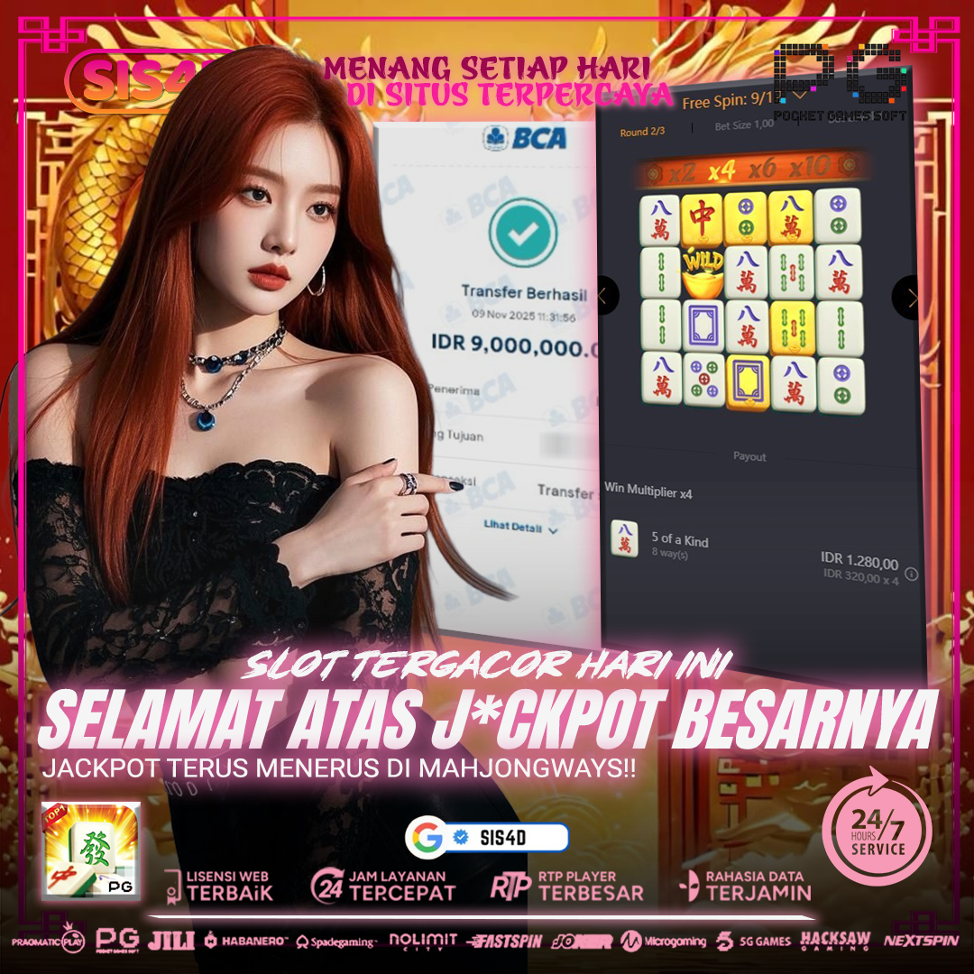 JACKPOT BESAR DARI MAHJONGWAYS1 LAGI DENGAN TOTAL KEMENANGAN Rp 9.000.000