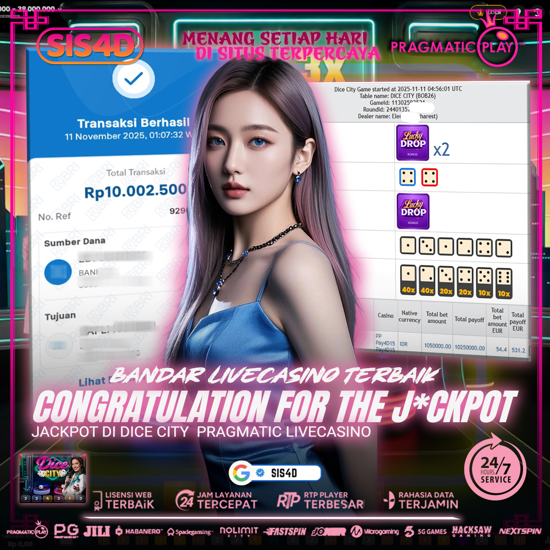 DADU KEBERUNTUNGAN MEMBAYA KEMENANGAN HINGGA Rp 10.000.000