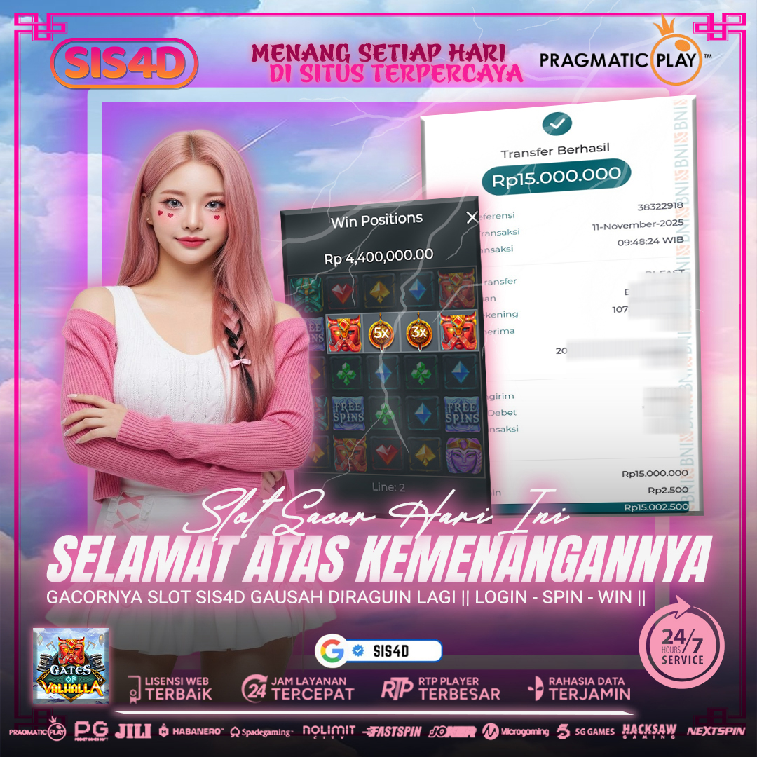 GATES OF VALHALA BISA JACKPOT HINGGA Rp 15.000.000