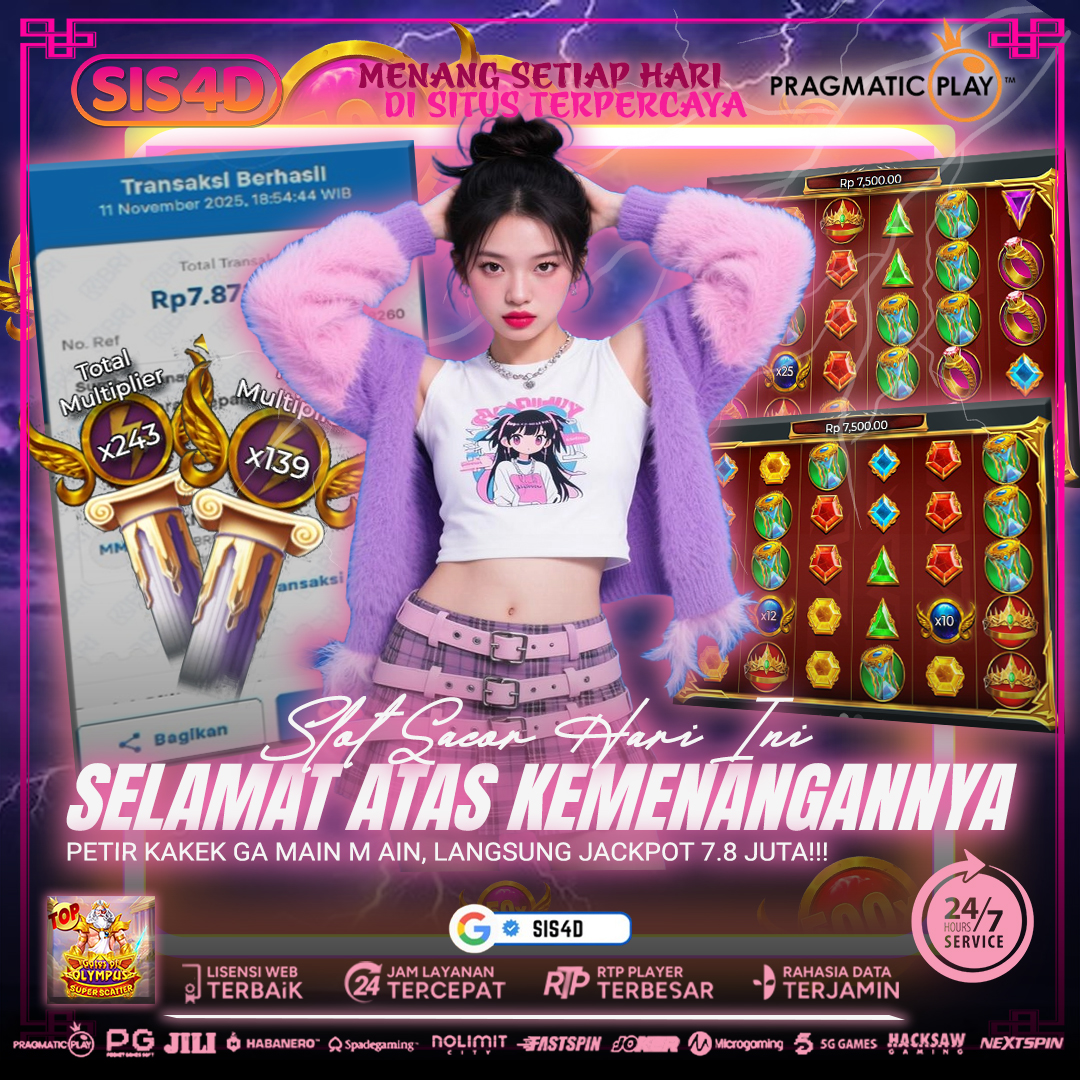 JACKPOT Rp 7.870.000 DARI PERMAINAN SUPER SCATTER ZEUS