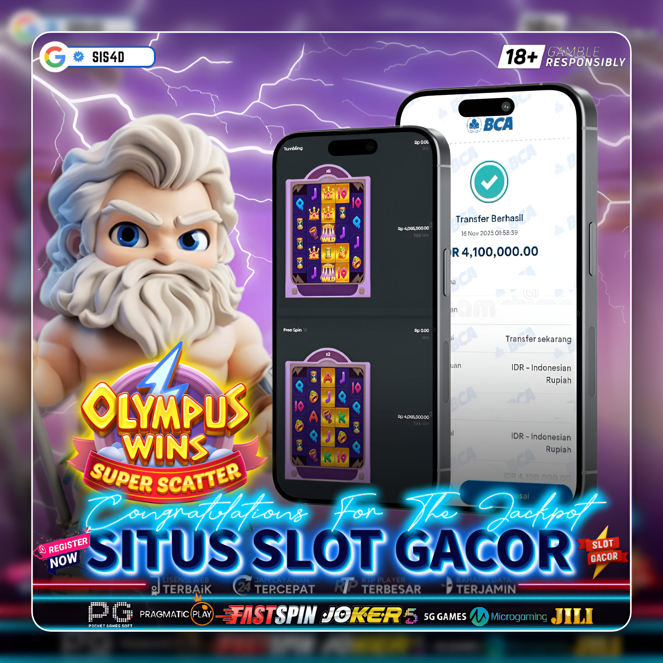 Main santai Zeus Terbantai💸