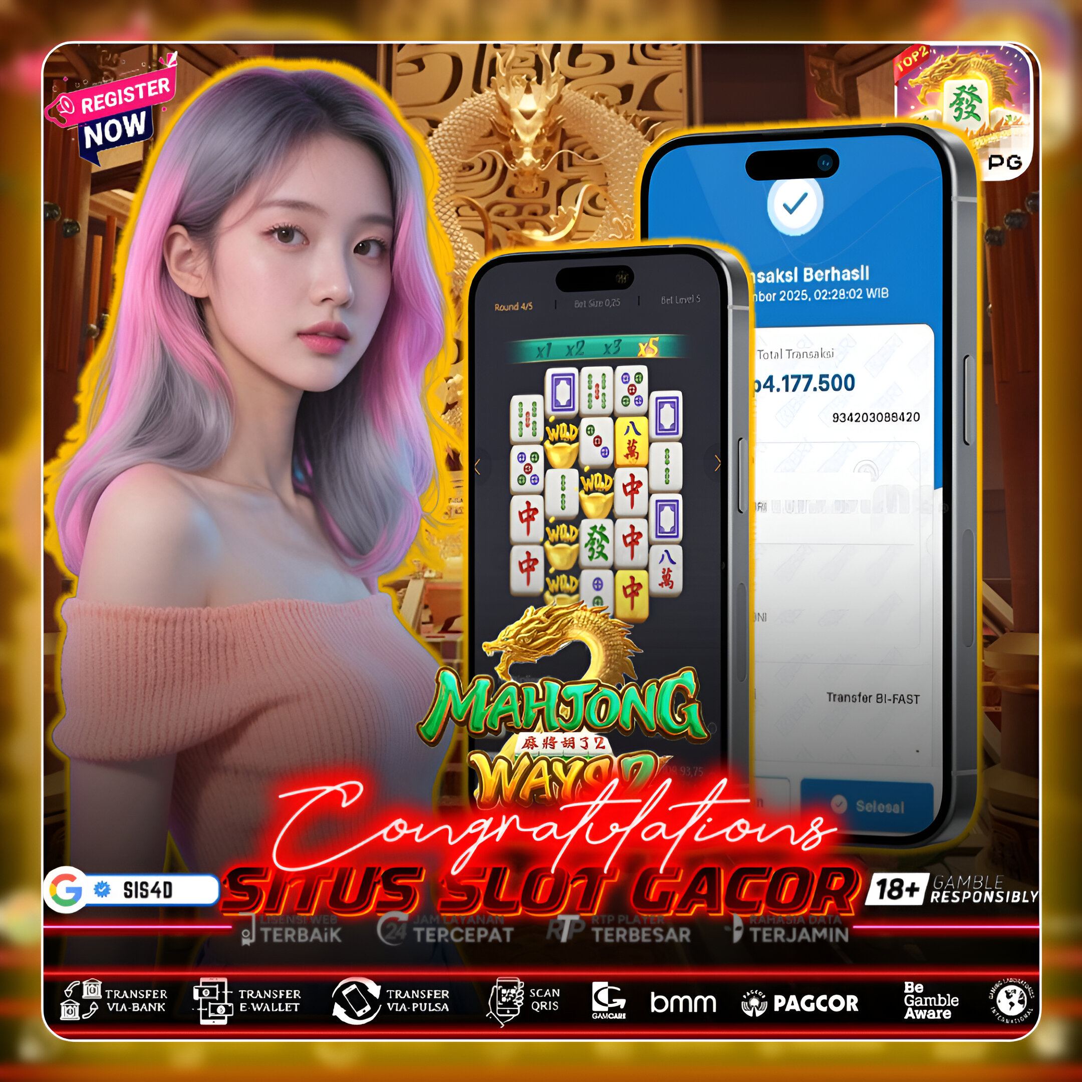 ✨ CONGRATULATIONS JACKPOT! ✨