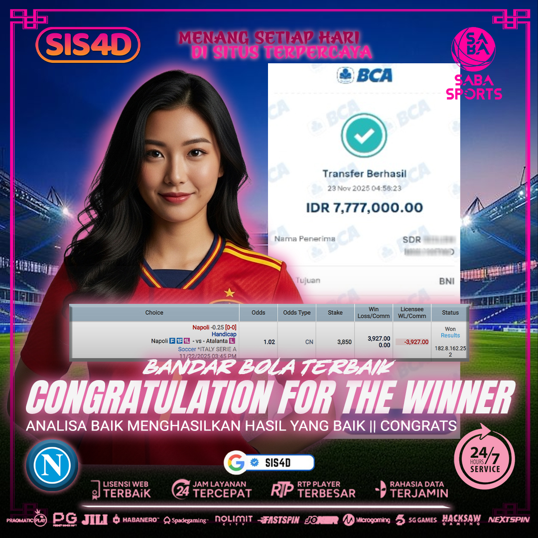 PERCAYA PADA TIM KESAYANGAN DAN KEMENANGAN AKAN DATANG