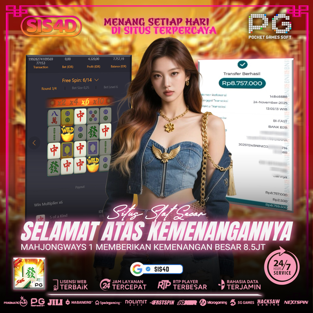 MAHJONGWAYS1 KASIH KEMENANGAN HINGGA Rp 8.757.000