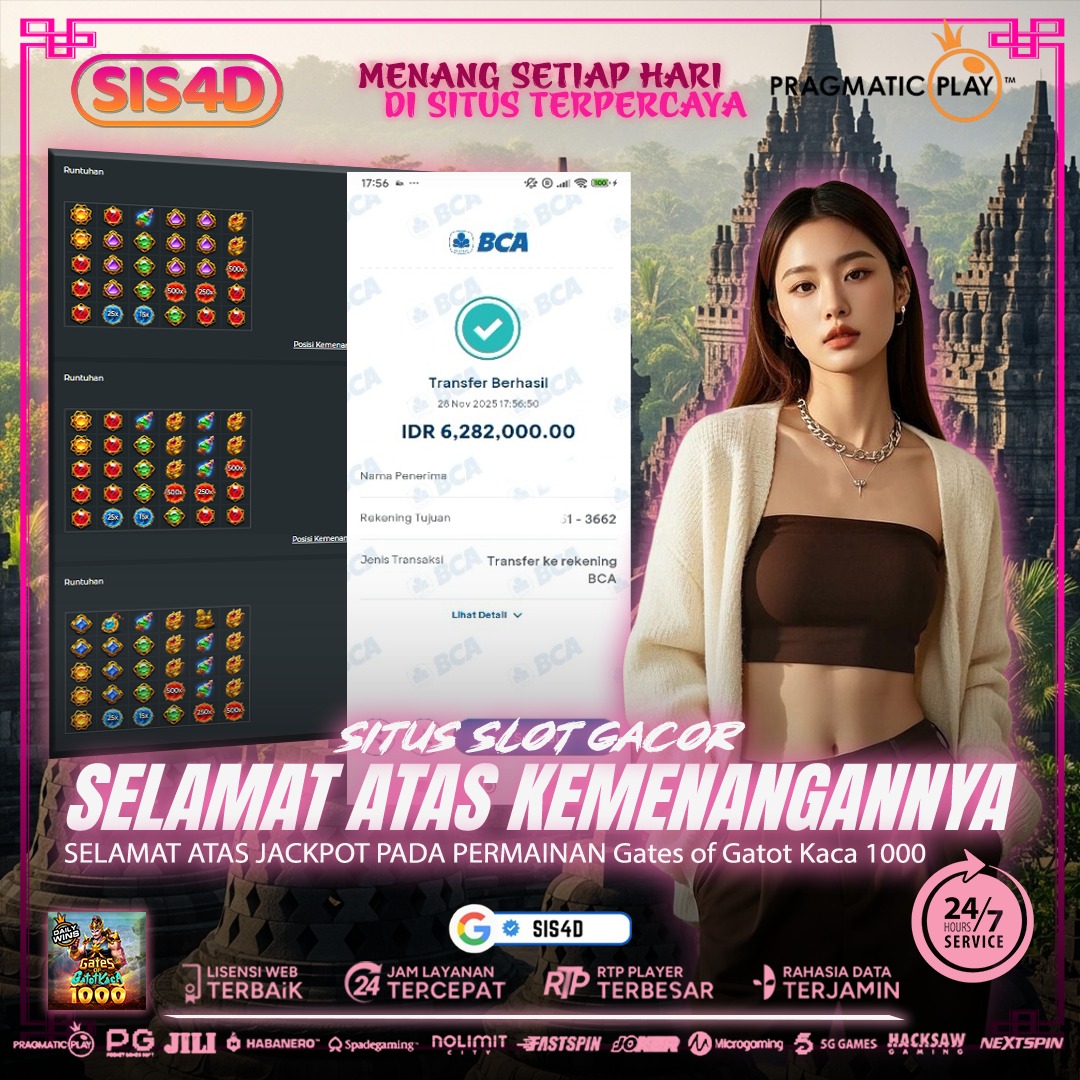 GATOT KACA 1000 | X 2123 | MAXWIN Rp.6.000.000