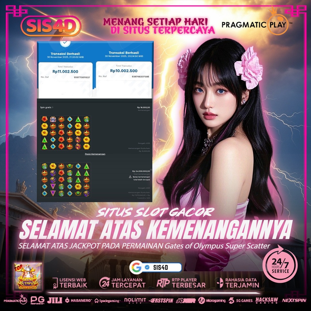 GATES OF OLYMPUS SUPER SCATTER MAXWIN 24 JUTA!!