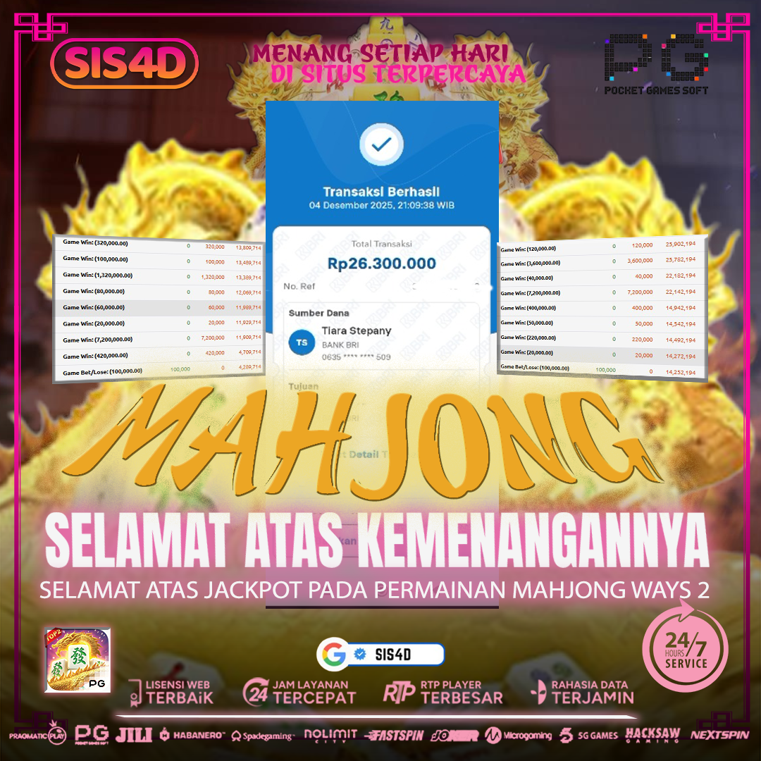 MEGA WIN NGEJUTIN! MAHJONG NGAMUK!! 🔥💸