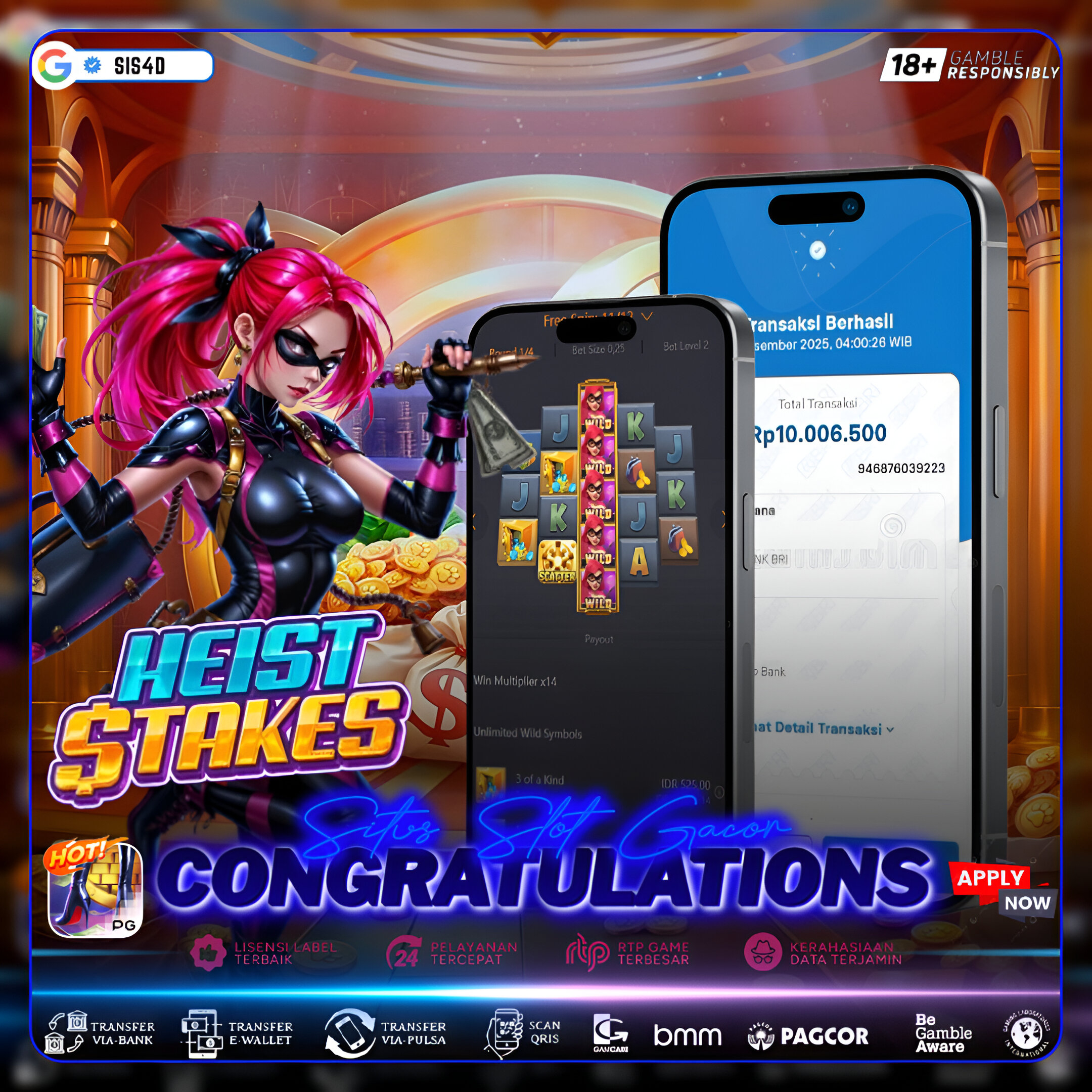 LAGI DAN LAGI PGSOFT KASIH YANG MANIS MANIS BUAT MEMBER SIS4D 💸🤑🤩