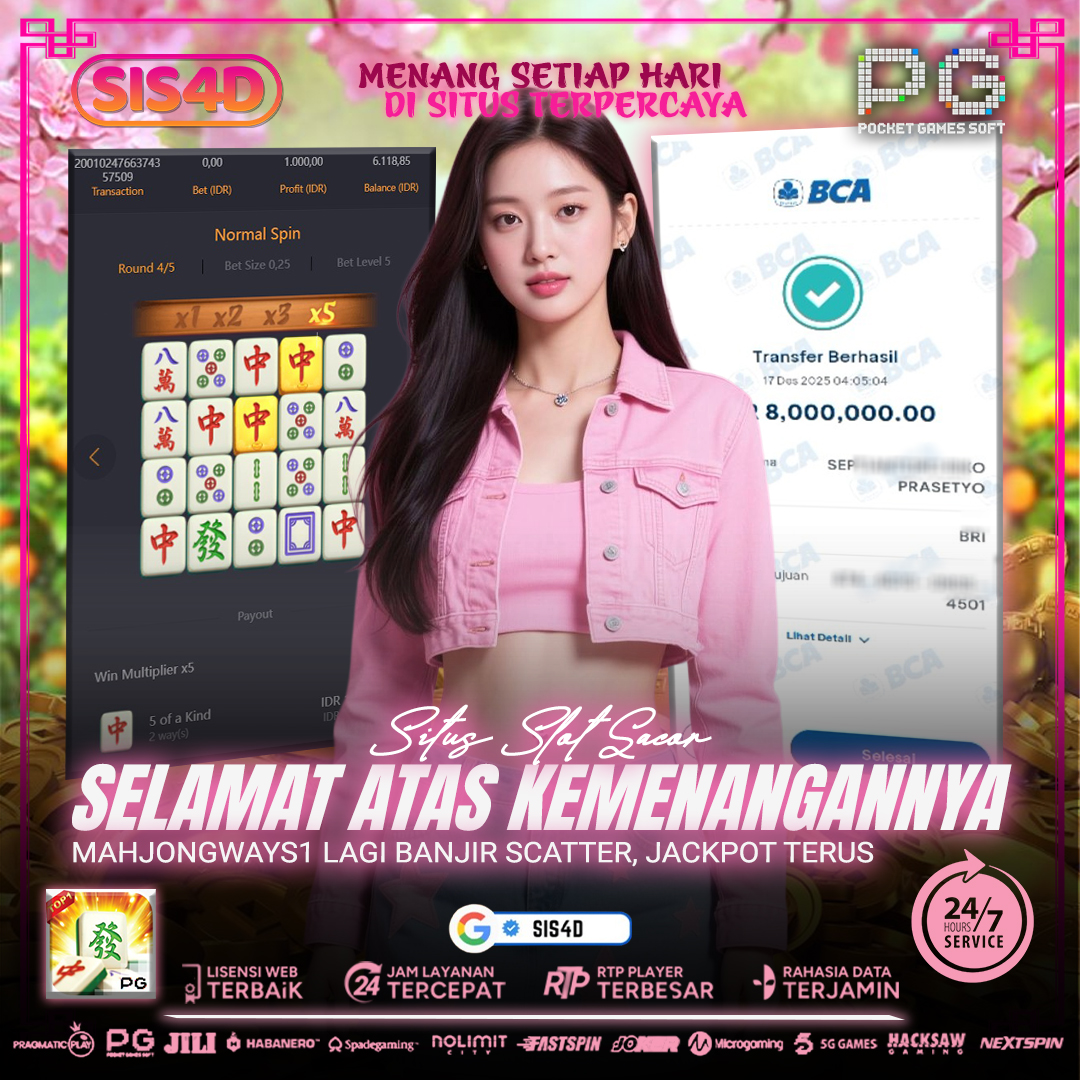 MENANG 8 JUTA DI MAHJONG WAYS 1
