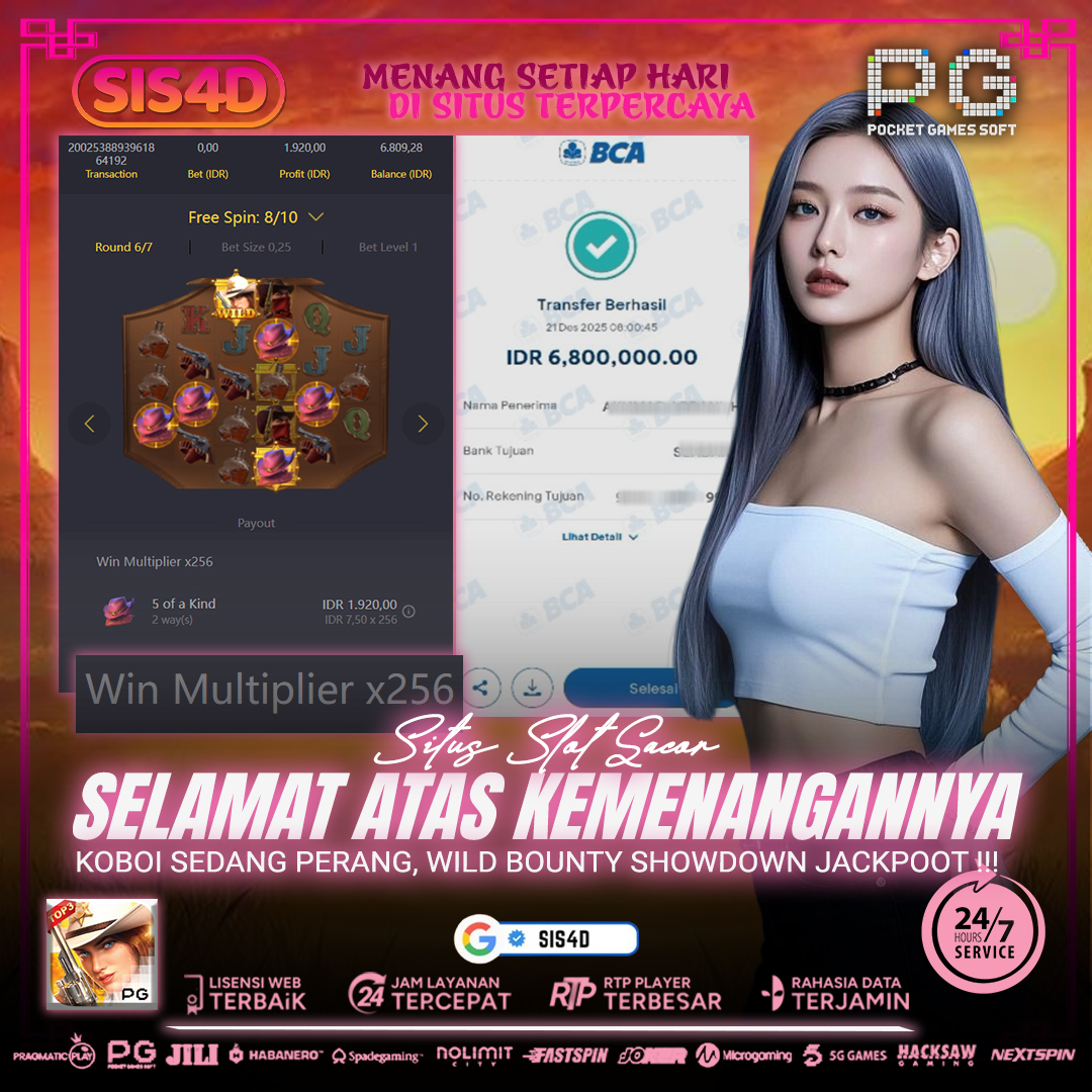 KOBOI SEDANG PERANG, WILD BOUNTY SHOWDOWN KASIH KEMENANGAN HINGGA Rp