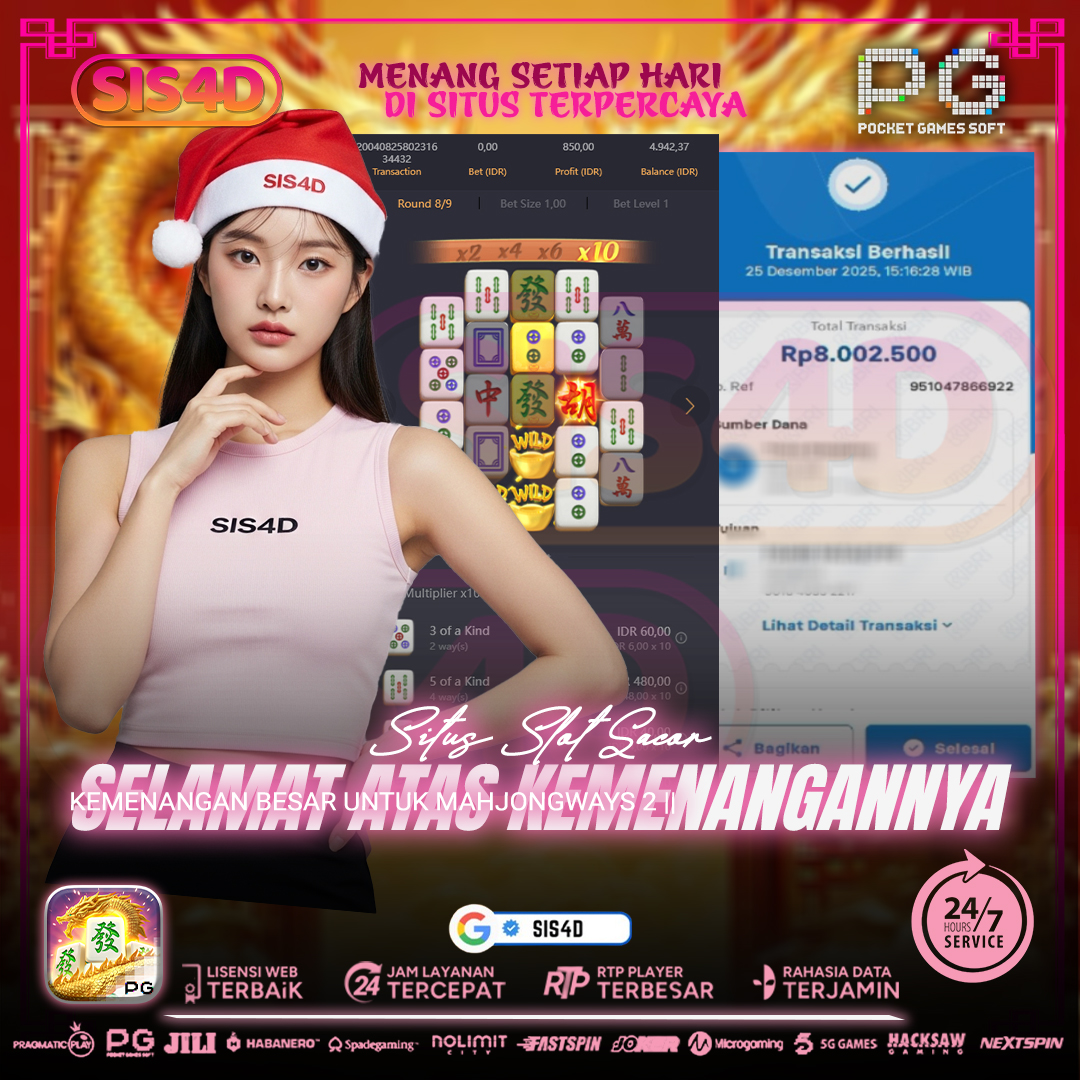 DAILY WINS - MAHJONG WAYS 2 - SIS4D