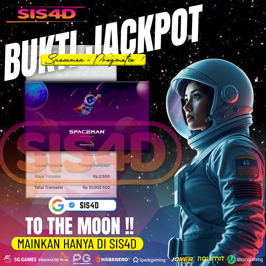 TERBANG KEBULAN LAGI BERSAMA SIS4D - SPACEMAN PRAGMATIC