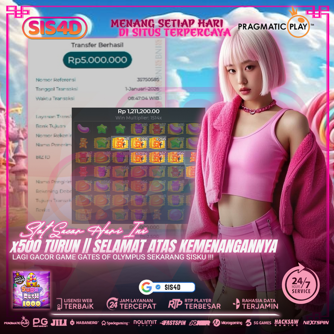 5 JUTA CAIR DARI SUGAR RUSH 1000 SISKU, SELAMAT ATAS KEMENANGANNYA !!