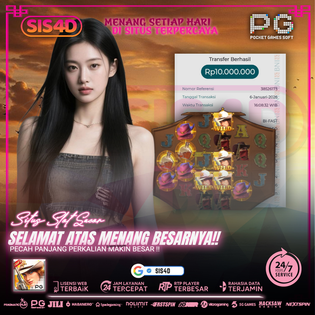 PECAH PANJANG DAN WILD BANYAK BUAT MEMBER INI JACKPOT HINGGA Rp 10.000.000