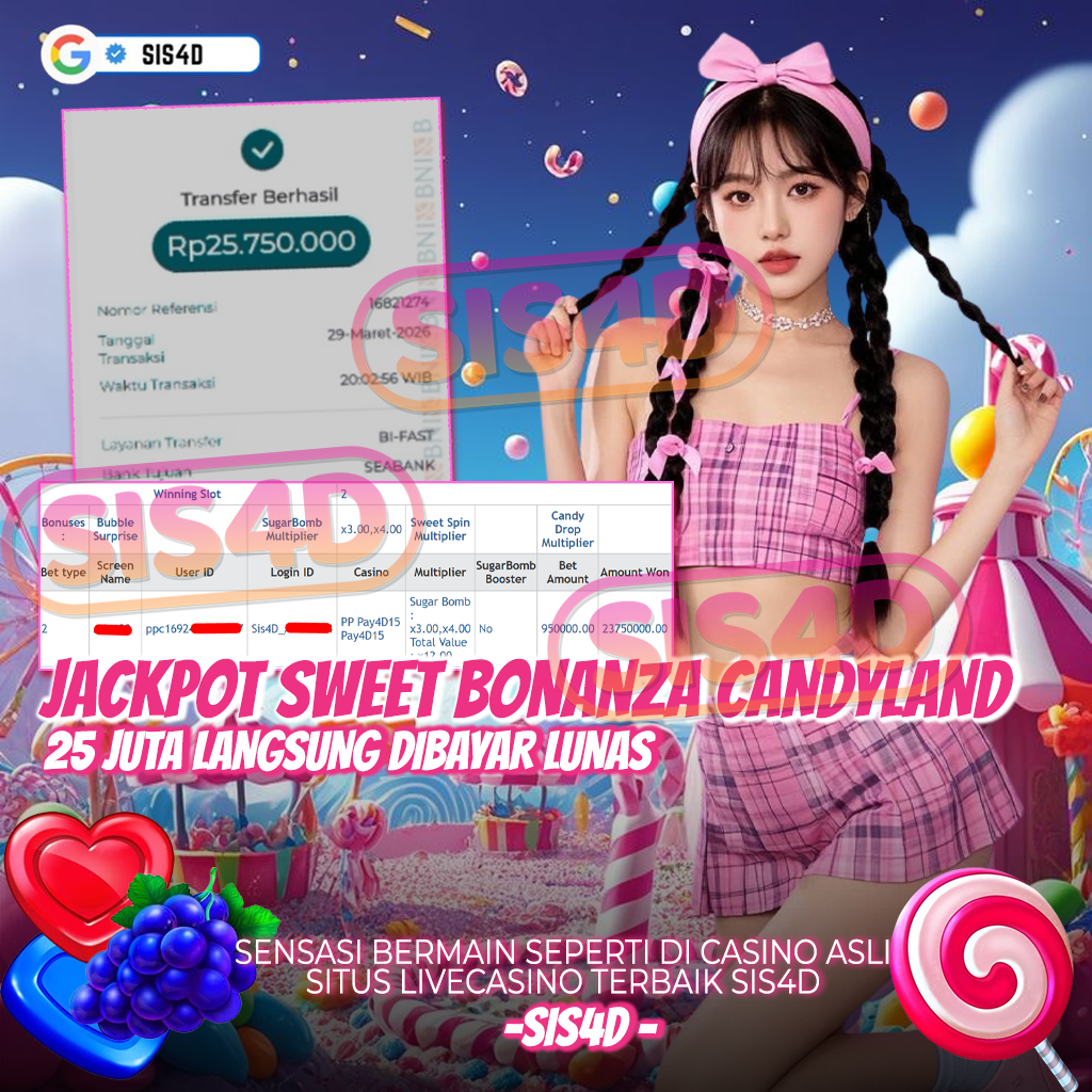 Sweet Bonanza Candyland Huge Win !!!