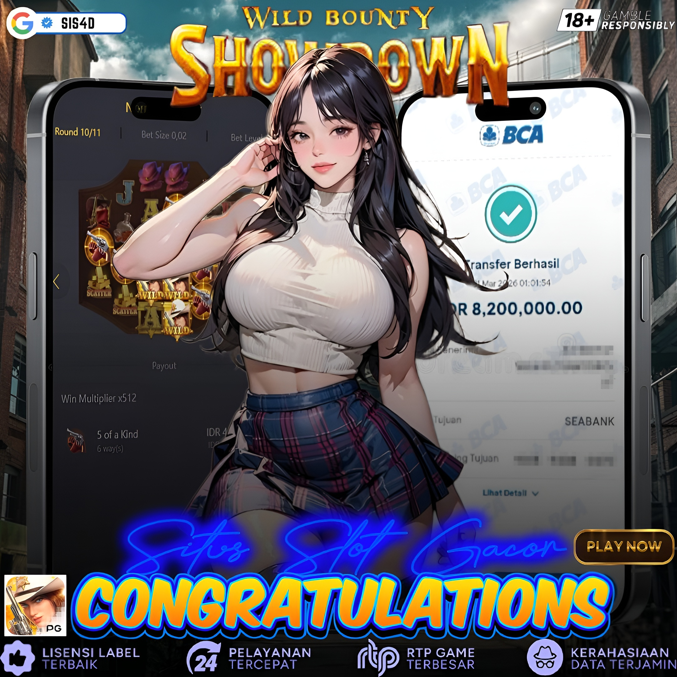 Game Wild Bounty Showdown kembali bagi-bagi kemenangan besar!