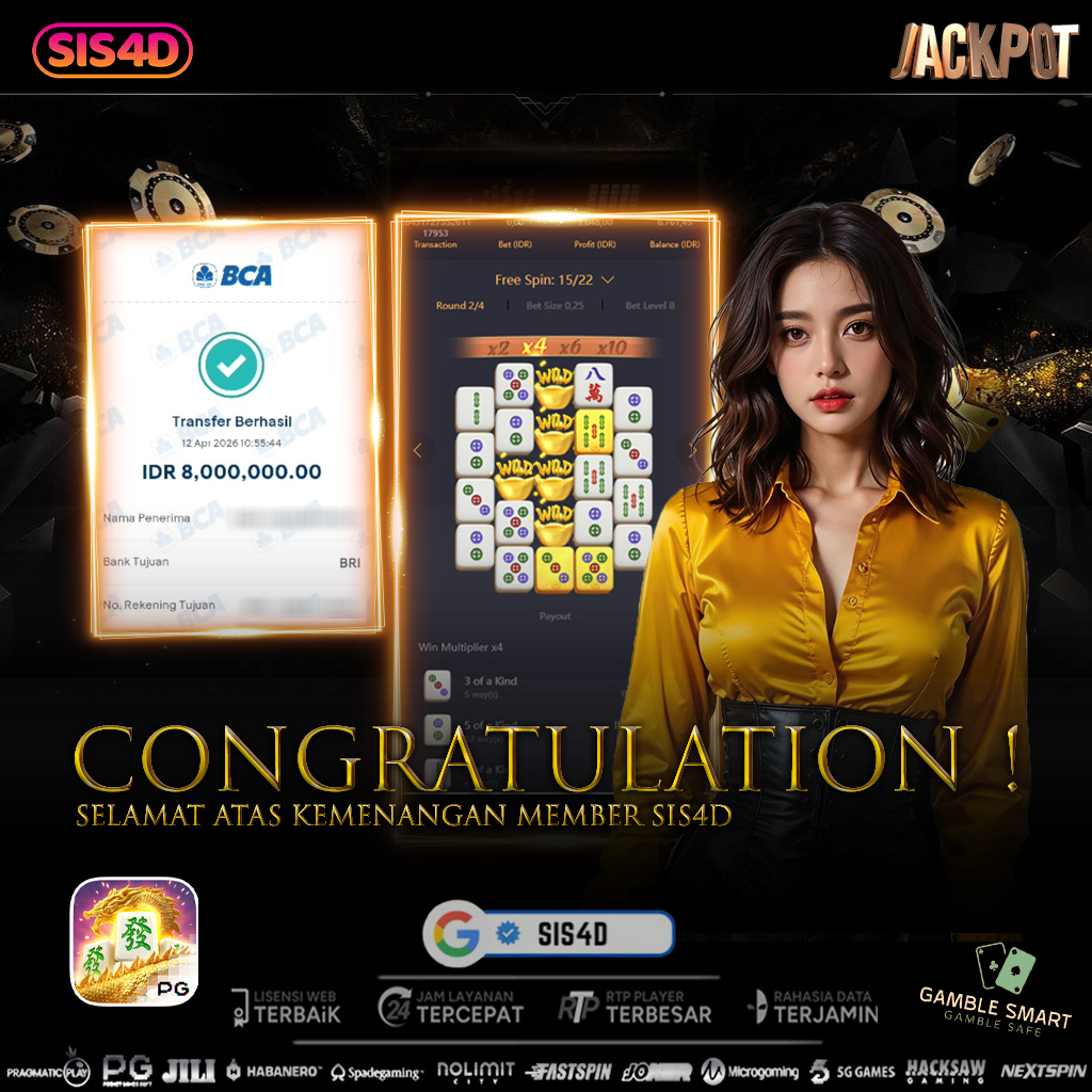 KEMENANGAN 8 JUTA DI MAHJONGWAYS 2